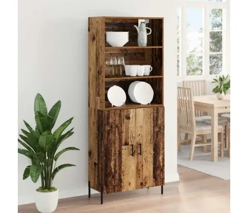 Kõrgushein Vana Puit 69,5 X 32,5 X 180 Cm Tehispuit