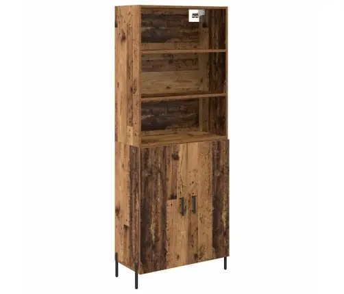 Kõrgushein Vana Puit 69,5 X 32,5 X 180 Cm Tehispuit