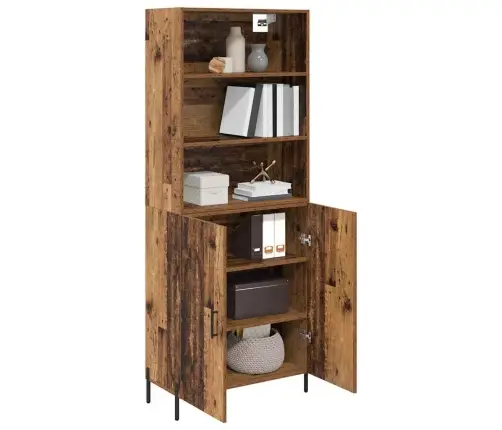 Kõrgushein Vana Puit 69,5 X 32,5 X 180 Cm Tehispuit