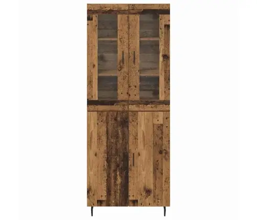 Kõrgushein 2 Pcs Vana Puit Tehispuit