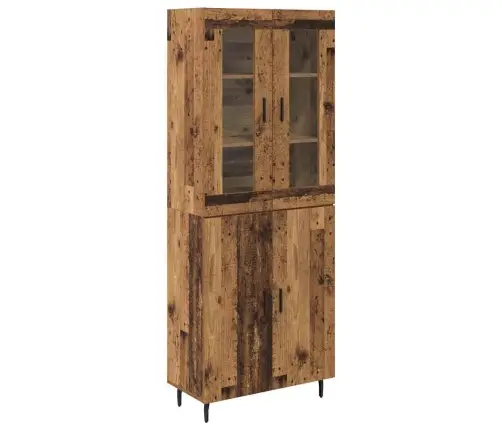 Kõrgushein 2 Pcs Vana Puit Tehispuit