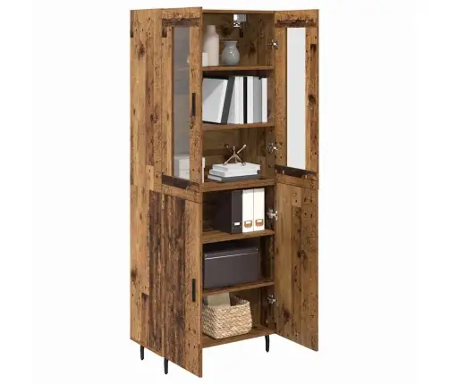 Kõrgushein 2 Pcs Vana Puit Tehispuit