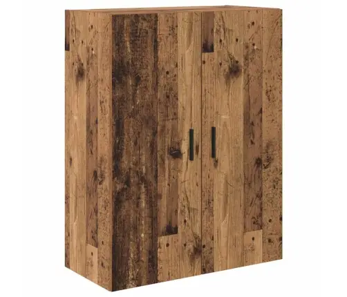 Augstais Skapītis Ar Atvilktni Vecs Koks 69,5 X 34 X 180 Cm Vidaxl