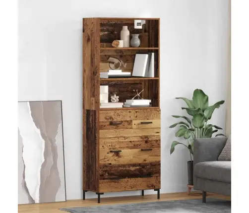 Kõrgushein Sahtliga Vana Puit 69,5 X 34 X 180 Cm Tehispuit