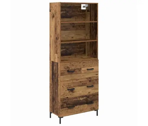 Kõrgushein Sahtliga Vana Puit 69,5 X 34 X 180 Cm Tehispuit