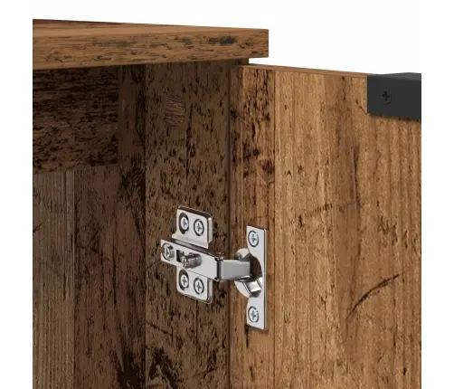 Vannas Istabas Mēbeļu Komplekts Ar Atvilktni 3 Pcs Vecs Koks Vidaxl