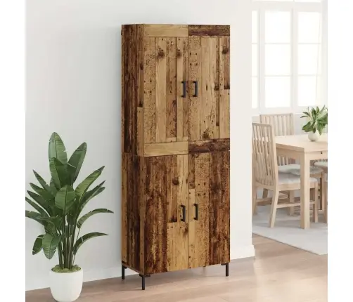 Kõrgushein 2 Pcs Vana Puit Tehispuit