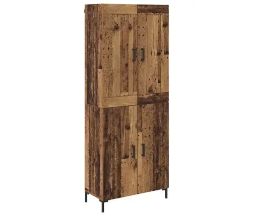 Kõrgushein 2 Pcs Vana Puit Tehispuit