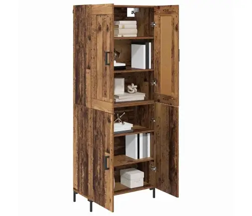 Kõrgushein 2 Pcs Vana Puit Tehispuit