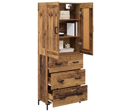 Kõrgushein Sahtliga Vana Puit 69,5 X 34 X 180 Cm Tehispuit