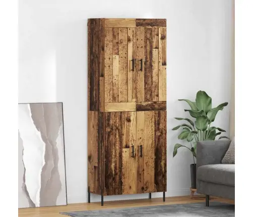 Kõrgushein 2 Pcs Vana Puit Tehispuit