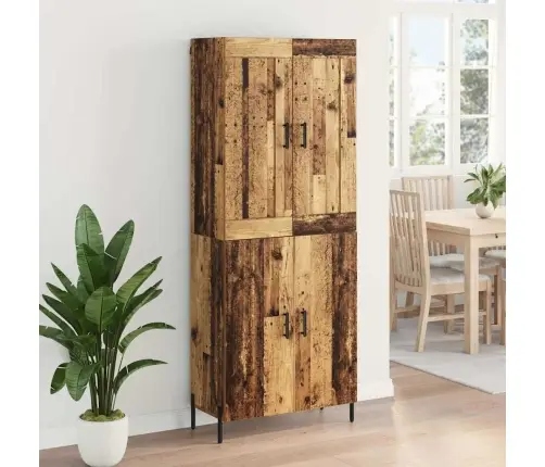 Kõrgushein 2 Pcs Vana Puit Tehispuit