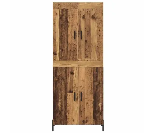 Kõrgushein 2 Pcs Vana Puit Tehispuit