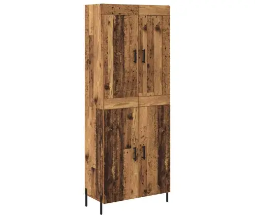 Kõrgushein 2 Pcs Vana Puit Tehispuit