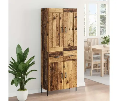 Kõrgushein 2 Pcs Vana Puit Tehispuit