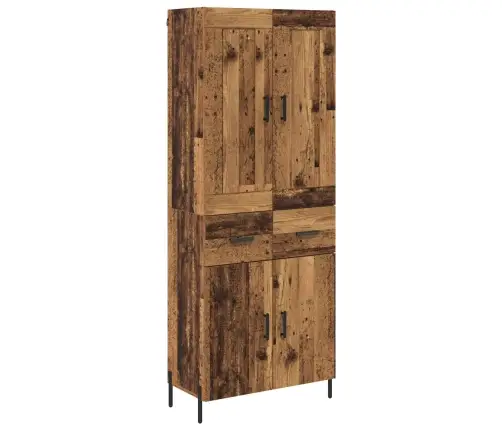 Kõrgushein 2 Pcs Vana Puit Tehispuit