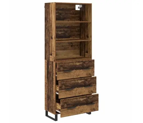 Kõrgushein Sahtliga Vana Puit 69,5 X 34 X 180 Cm Tehispuit