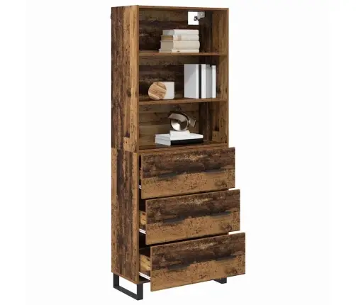 Kõrgushein Sahtliga Vana Puit 69,5 X 34 X 180 Cm Tehispuit