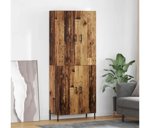 Kõrgushein Vana Puit 69,5 X 34 X 180 Cm Tehispuit