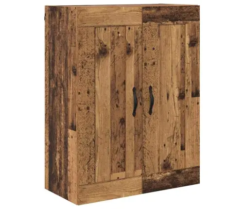 Augstais Skapītis Ar Atvilktni Vecs Koks 69,5 X 34 X 180 Cm Vidaxl