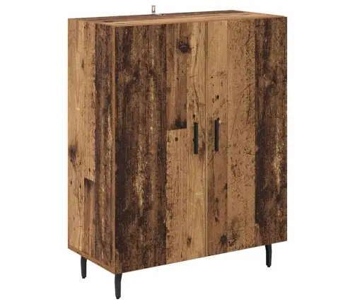 Augstais Skapītis Vecs Koks 69,5 X 34 X 180 Cm Vidaxl