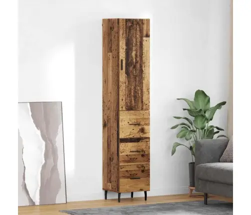 Kõrgushein Sahtliga Vana Puit 34,5 X 34 X 180 Cm Tehispuit