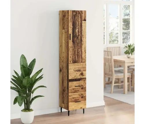 Kõrgushein Sahtliga Vana Puit 34,5 X 34 X 180 Cm Tehispuit