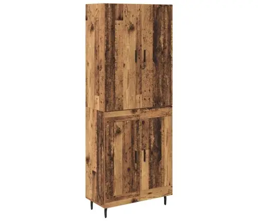 Aukštas Spintelė Senovinis Medis 69,5 X 34 X 180 Cm