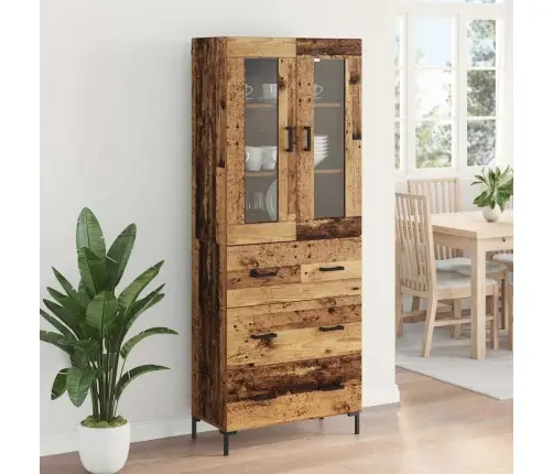 Kõrgushein Sahtliga 2 Pcs Vana Puit Tehispuit