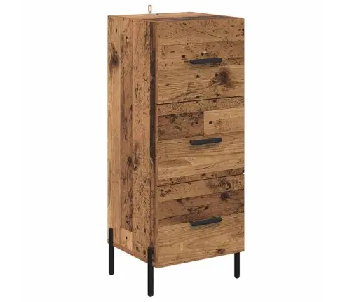 Kõrgushein Sahtliga Vana Puit 34,5 X 34 X 180 Cm Tehispuit