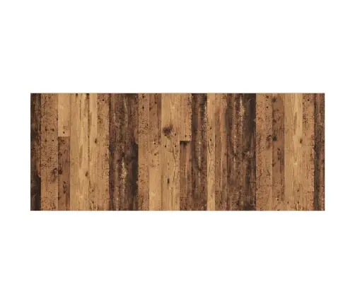 Gultas Galva Ar Skapīšu 3 Pcs Vecs Koks Inženierijas Koks Vidaxl