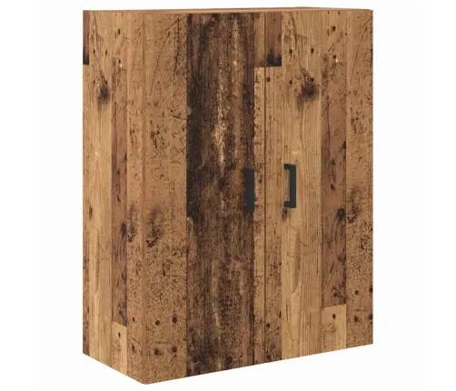 Augstais Skapītis Ar Atvilktni Vecs Koks 69,5 X 34 X 180 Cm Vidaxl