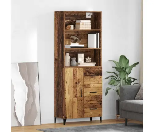 Kõrgushein Sahtliga Vana Puit 69,5 X 34 X 180 Cm Tehispuit