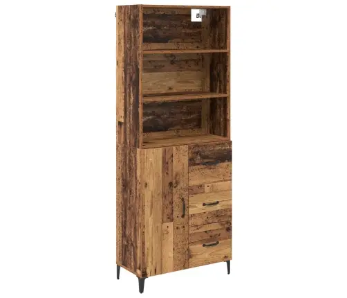 Kõrgushein Sahtliga Vana Puit 69,5 X 34 X 180 Cm Tehispuit