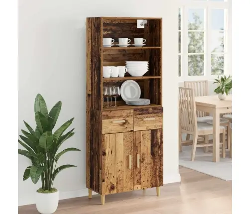 Kõrgushein Sahtliga Vana Puit 69,5 X 32,5 X 180 Cm Tehispuit