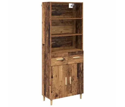 Kõrgushein Sahtliga Vana Puit 69,5 X 32,5 X 180 Cm Tehispuit