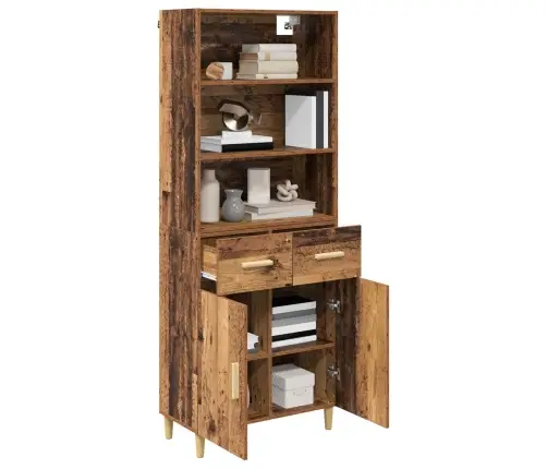 Kõrgushein Sahtliga Vana Puit 69,5 X 32,5 X 180 Cm Tehispuit