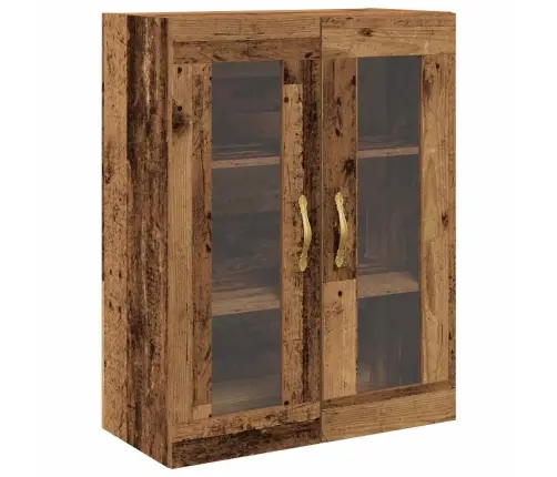 Augstais Skapītis 2 Pcs Vecs Koks 69,5 X 34 X 180 Cm Vidaxl