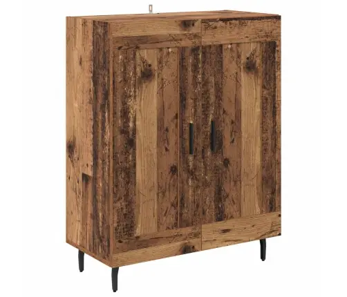 Aukštas Spintelė 2 Pcs Senovinis Medis