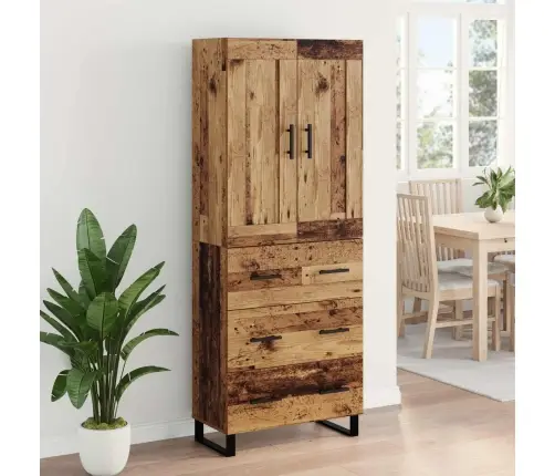 Kõrgushein Vana Puit 69,5 X 34 X 180 Cm Tehispuit