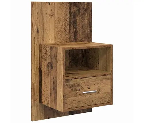 Peatoed Kapiga Sahtliga Riiuliga 3 Pcs Vana Puit Tehispuit