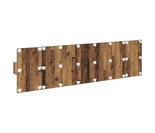 Gultas Galva Ar Skapīšu 3 Pcs Vecs Koks Inženierijas Koks Vidaxl