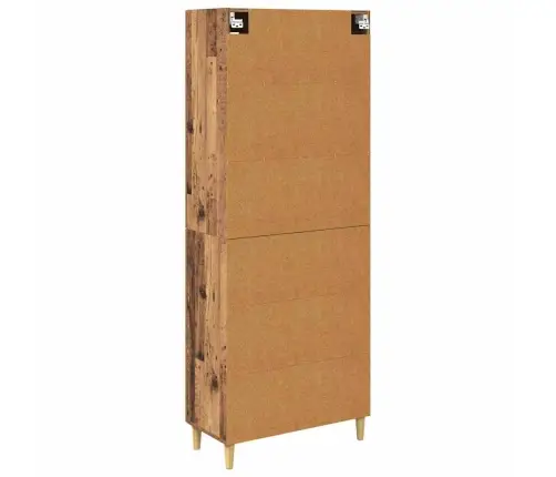 Aukštas Spintelė Senovinis Medis 69,5 X 34 X 180 Cm