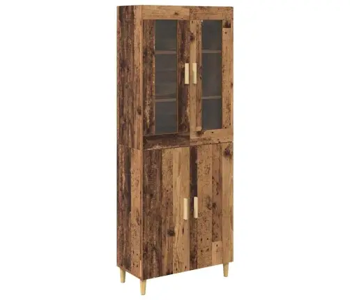 Aukštas Spintelė Senovinis Medis 69,5 X 34 X 180 Cm