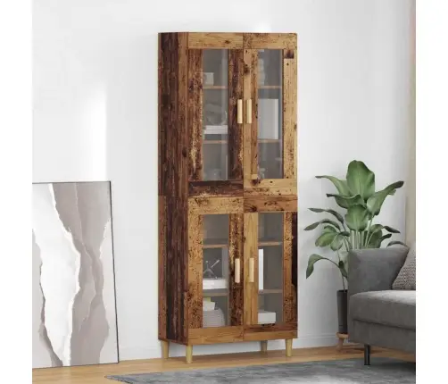 Kõrgushein Vana Puit 69,5 X 34 X 180 Cm Tehispuit