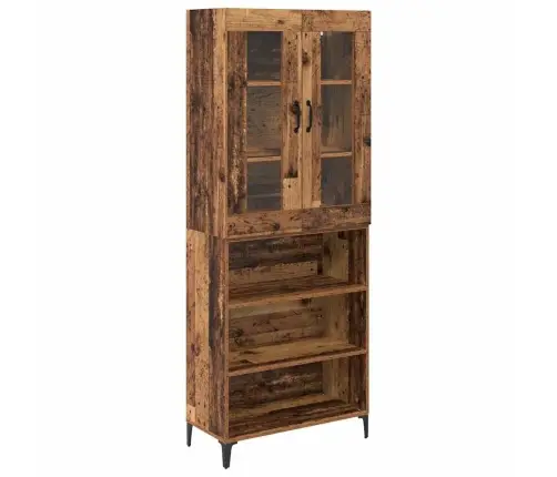 Aukštas Spintelė Senovinis Medis 69,5 X 34 X 180 Cm