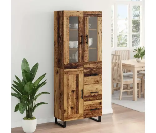 Kõrgushein Sahtliga 2 Pcs Vana Puit Tehispuit