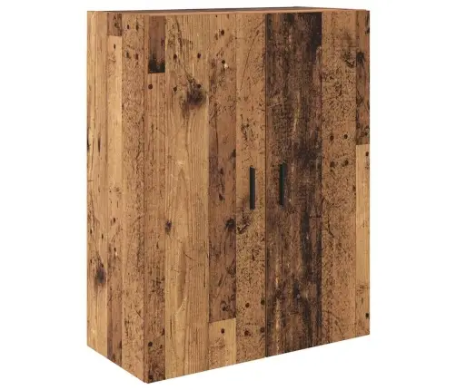 Kõrgushein Sahtliga 2 Pcs Vana Puit Kunstlik Puit Ja Klaas