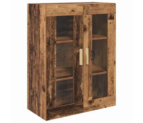 Aukštas Spintelė Su Stalčių Senovinis Medis 69,5 X 34 X 180 Cm