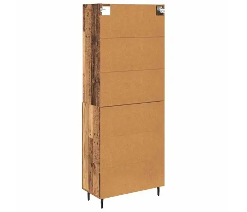 Aukštas Spintelė Senovinis Medis 69,5 X 34 X 180 Cm